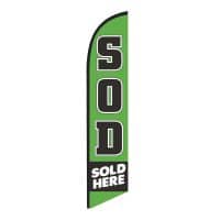Sod Sold Here Feather Flag