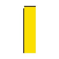 Yellow Rectangle Flag