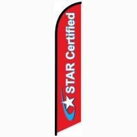 Star Certified Feather Flag