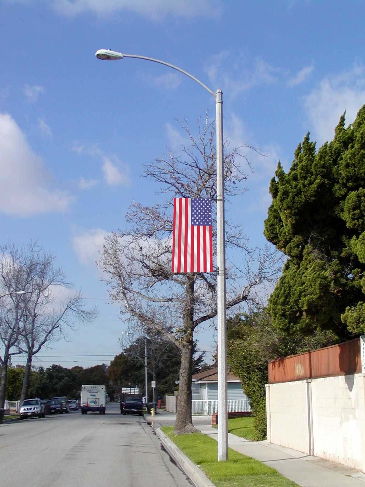 Custom Street Pole Banners - Light Pole Banner - FREE SHIPPING