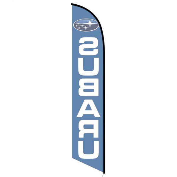 Subaru feather flag