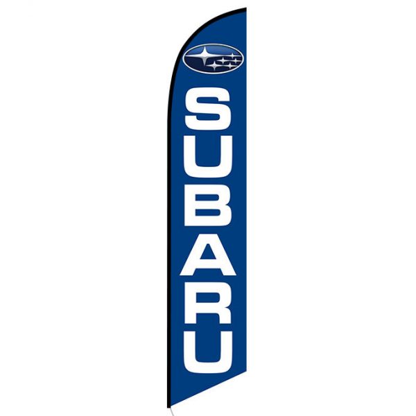Subaru feather flag