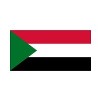 Sudan 3×5 Flag