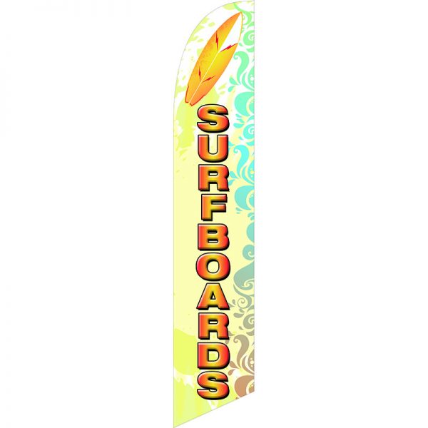 Surfboards Feather Flag