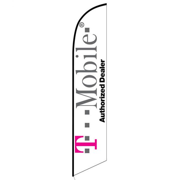 T-mobile Authorized Dealer Feather Flag