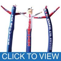 Tax Service Inflatable Tube Men | Air Powered Tube Dancers