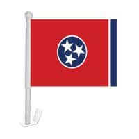 Tennessee Window Clip-on Flag