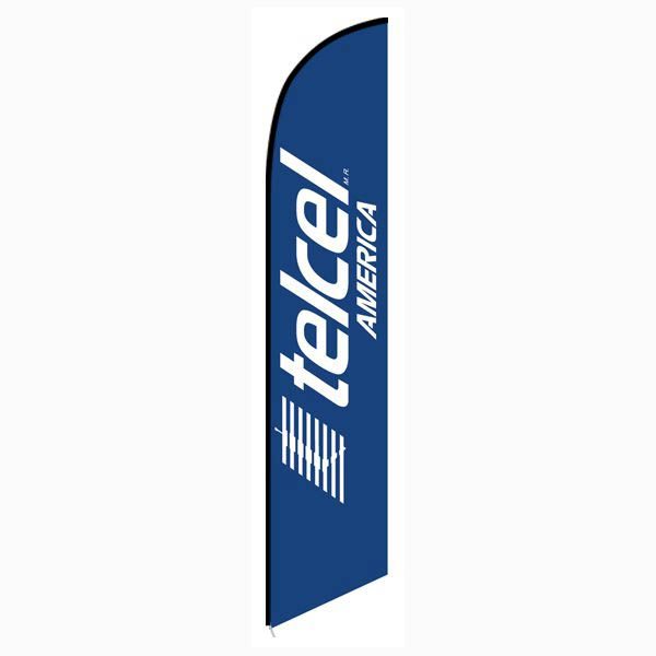 Telcel America Feather Flag