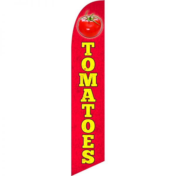 Tomatoes Feather Flag