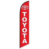 Toyota feather flag