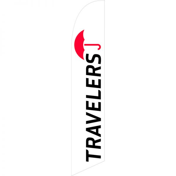 Travelers Feather Flag