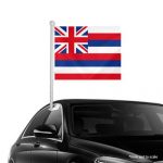 Hawaii Window Clip-on Flag