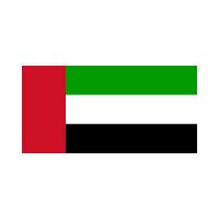 United Arab Emirates 3×5 Flag