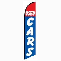 Used Cars feather banner flag