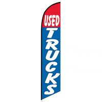 Used Trucks Feather Flag