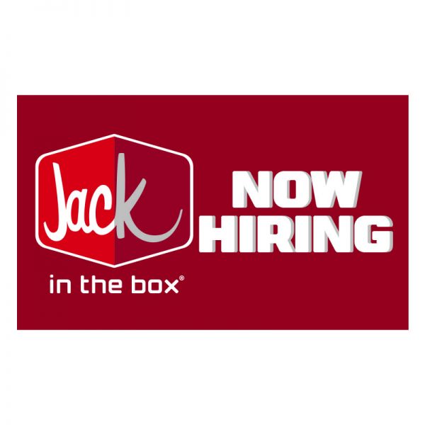 VINYL 3x5 jack in the box now hiring