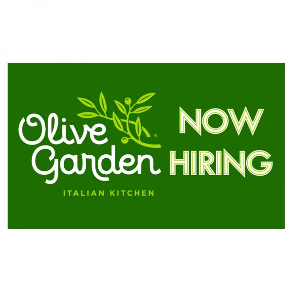 VINYL 3x5 olive garden now hiring