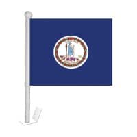Virginia Window Clip-on Flag