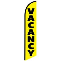 Vacancy Feather Banner Flag