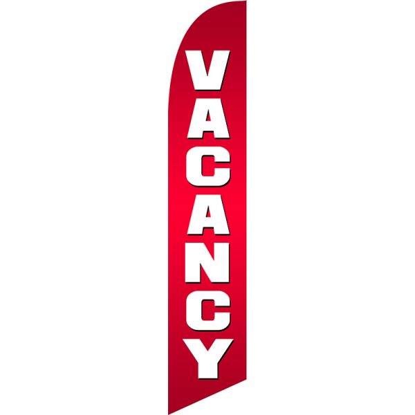 Vacancy Feather Flag