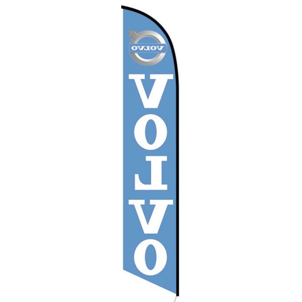 Volvo feather flag