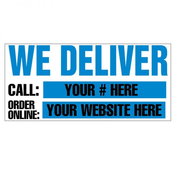 We Deliver (Blue) Vinyl