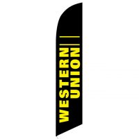 Western Union feather flag