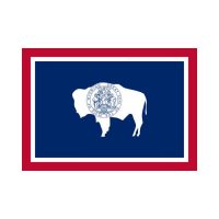 Wyoming State 3×5 flag