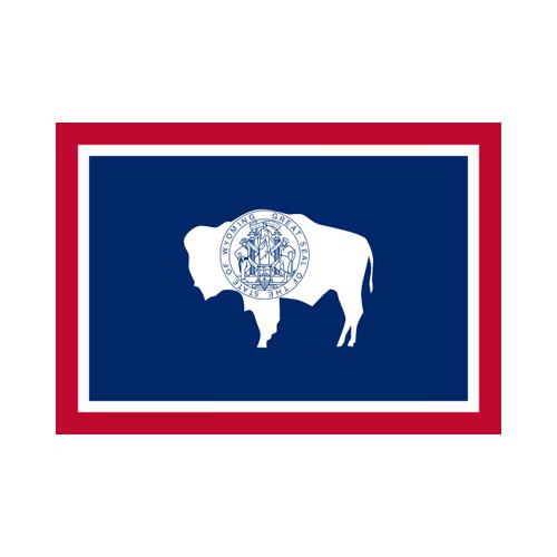 Wyoming State 3x5 Flag | Country & State | In-Stock | FFN