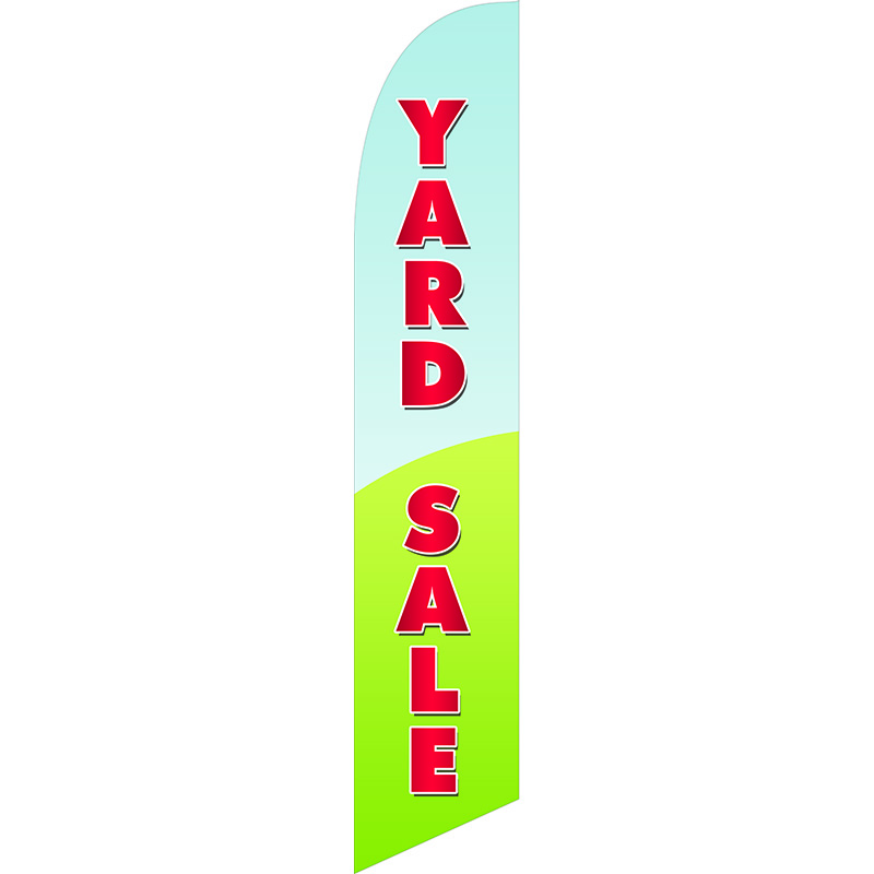 YARD SALE Flag 3x5 ft Advertising Sign Red Estate Garage Flea Market Moving 