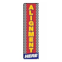 Alignment Here Rectangle Flag