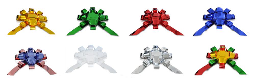Jumbo Magnetic Metallic Bows for Auto Dealerships.