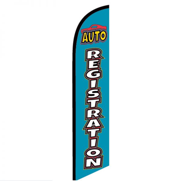 auto registration feather flag 5912 feather flag nation