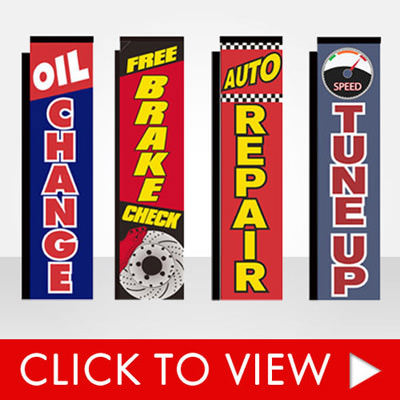 Auto Repair Rectangle Banner Flag Category Image