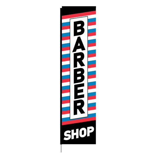 barber shop-rectangle-flag-10176