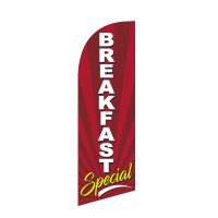 Small Breakfast Special Feather Flag