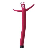 Burgundy Inflatable Tube Man | 18ft Air Powered Outdoor Dancer