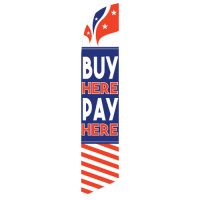 Buy Here Pay Here Feather Flag FFN-5848