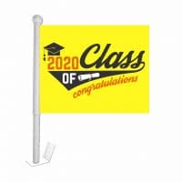 Custom Graduation Car Flags – Class of 2020