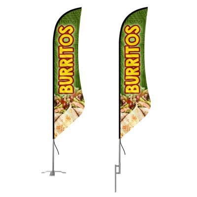 GYROS FEATHER FLAGS BANNER SIGN SAME DAY SHIP