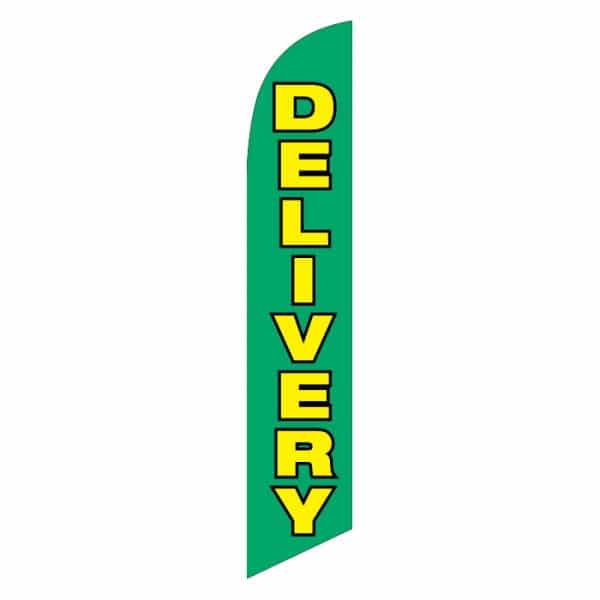 delivery-feather-flag-green-yellow text