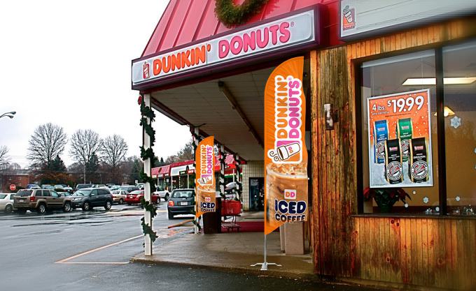 Dunkin Donuts Flags & Signs