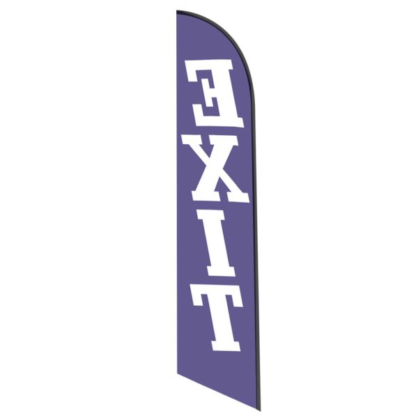 exit blue feather flag (1)