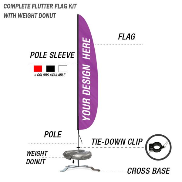 flutter-flag-mock-up-cross-base-weight-donut-kit custom banner