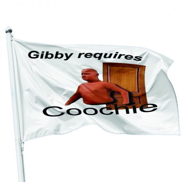 gibby requires coochie meme flag