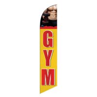 Gym Feather Flag