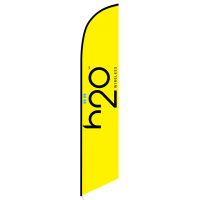 h2o Wireless Feather Flag