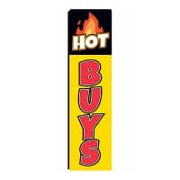 Hot Buys Yellow Rectangle Flag