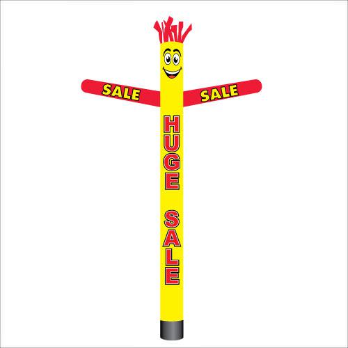 Yellow and red HUGE SALE air dancer inflatable tube man.