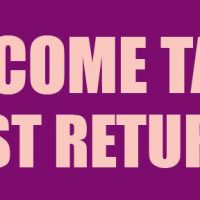 Income Tax Fast Returns Sign Banner 4X8